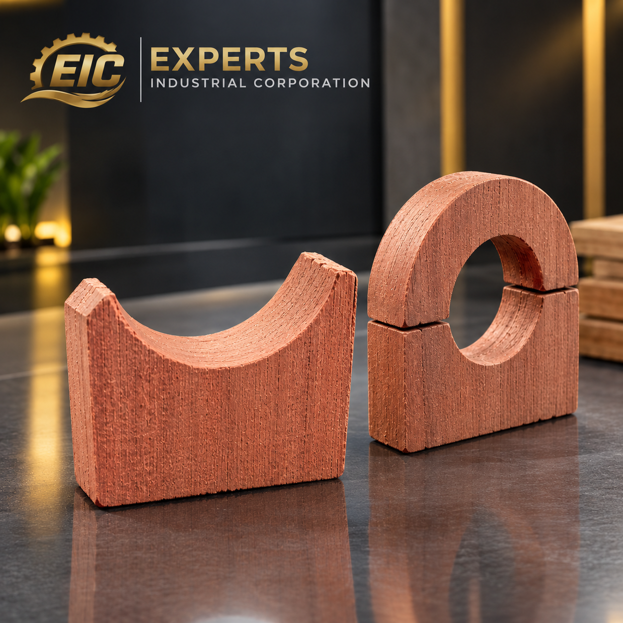 WOODEN PIPE SUPPORT – "Durable wooden blocks designed to support insulated pipes at hanger points, preventing compression and ensuring long-lasting protection for piping systems up t